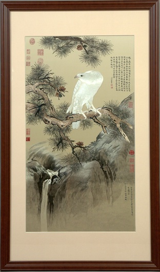 松與白鷹