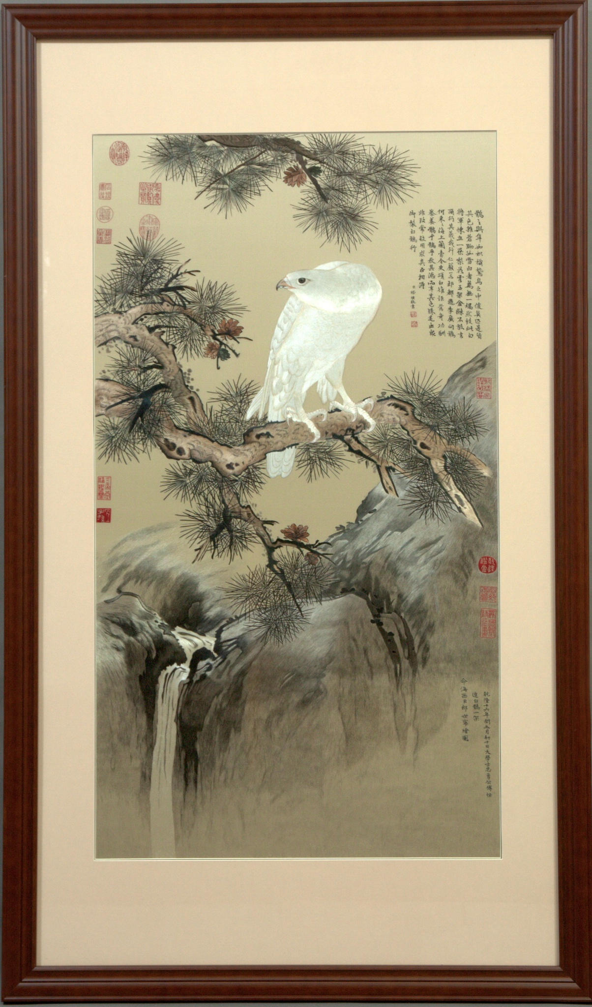 松與白鷹