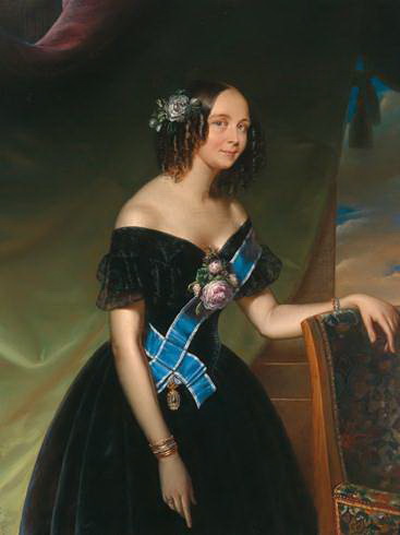 Cornelie Countess Seldern 的肖像