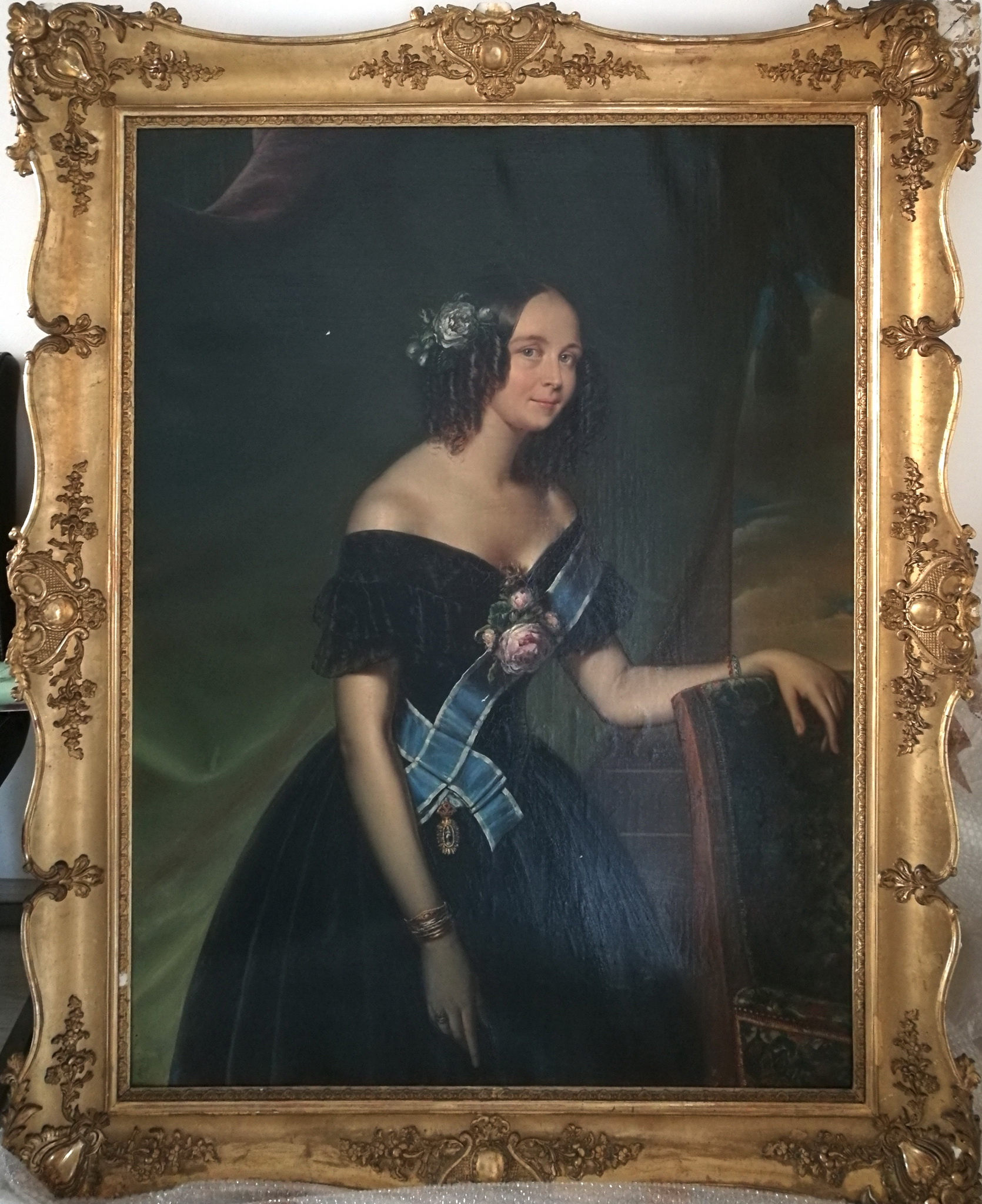 Cornelie Countess Seldern 的肖像