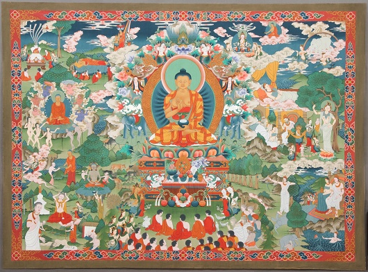 佛陀十二相成道圖