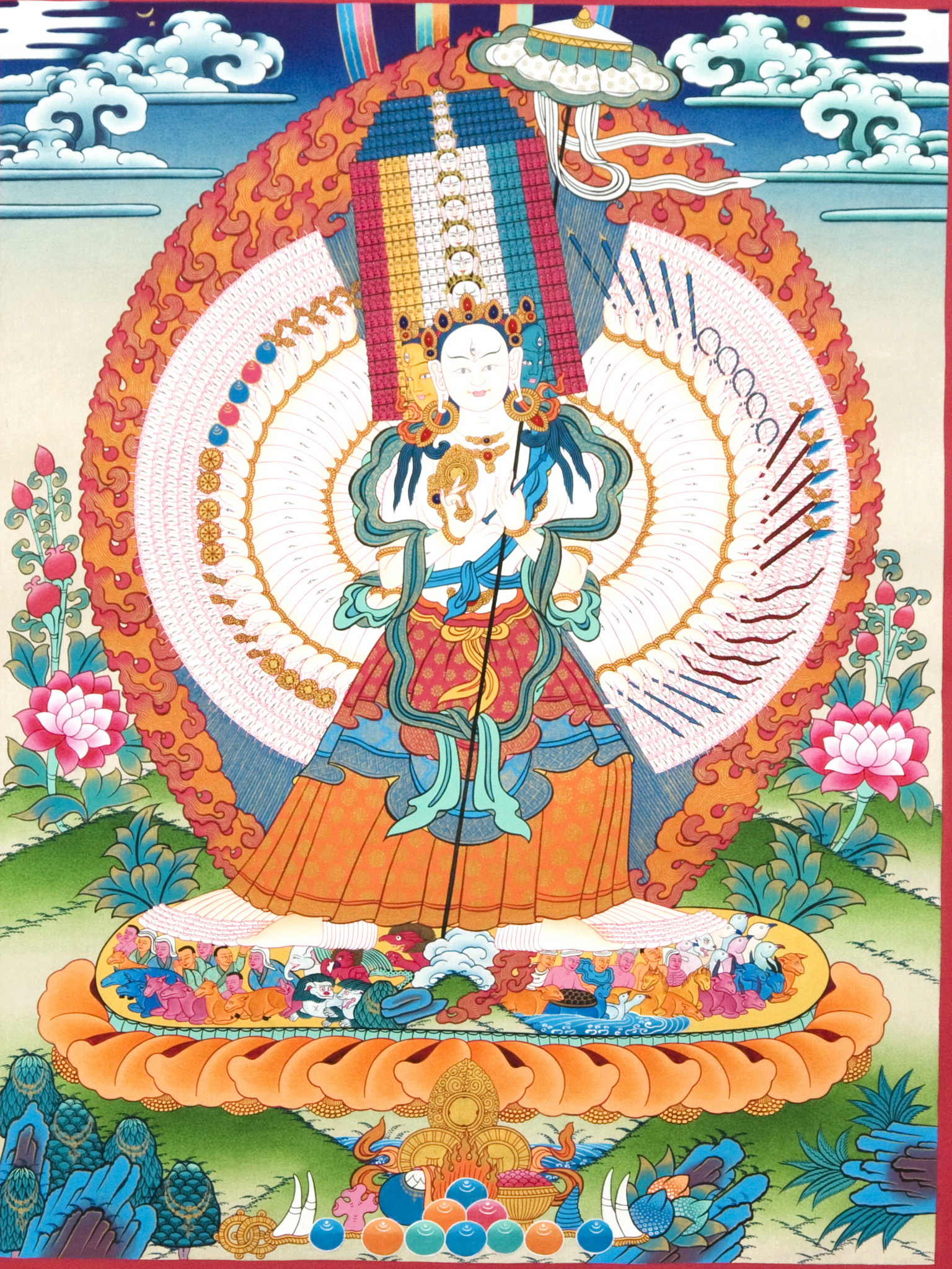 大白傘蓋佛母