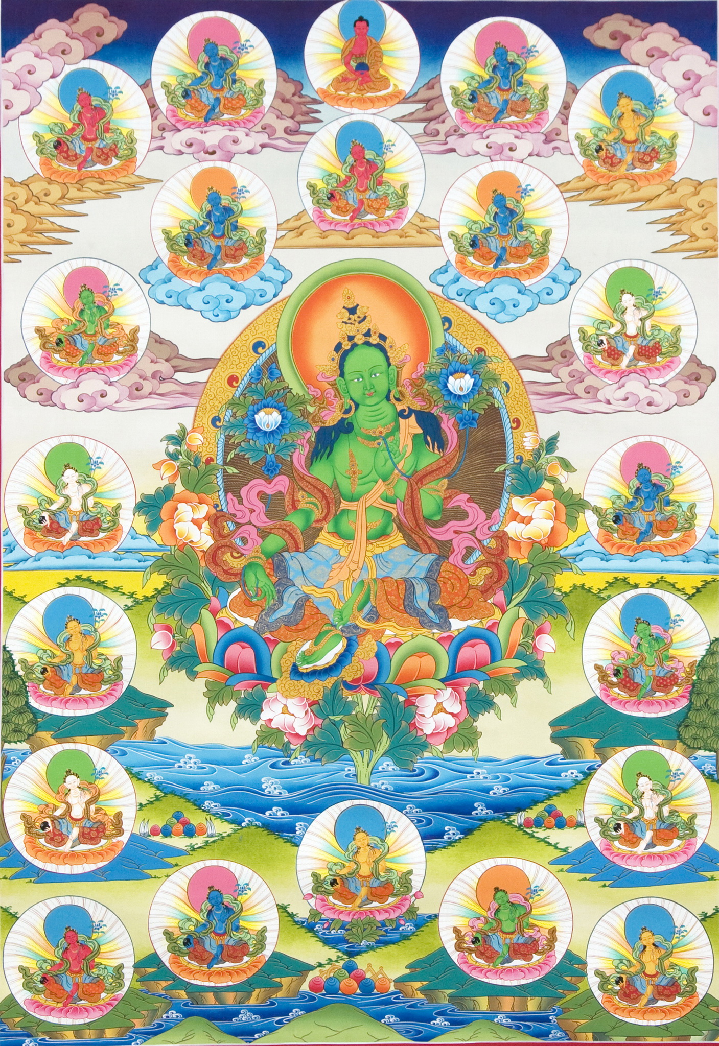 綠度母