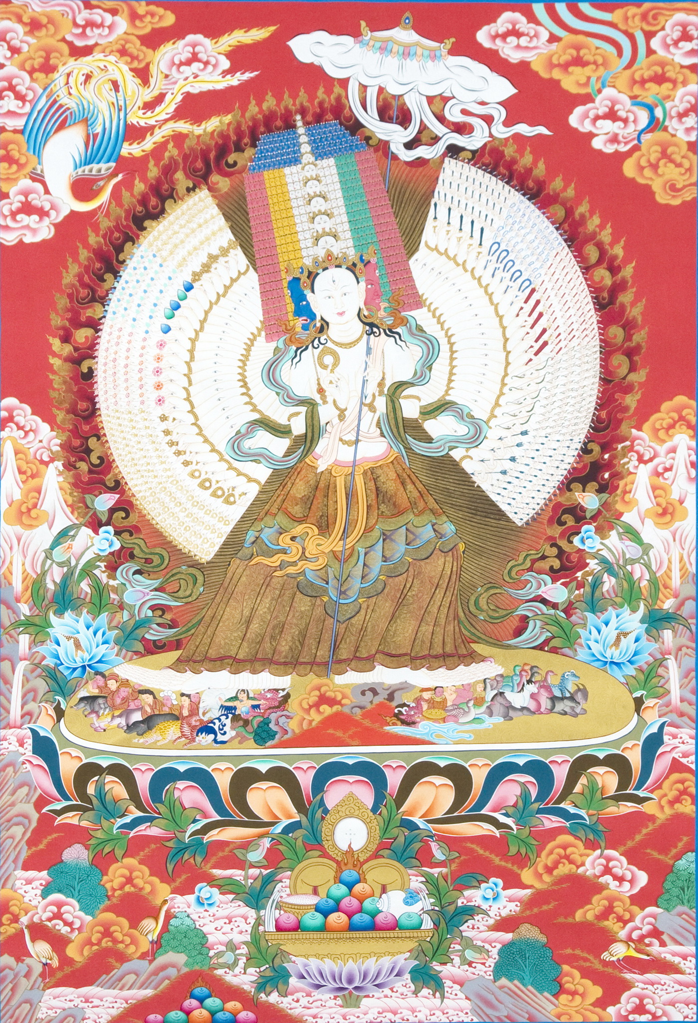 大白傘蓋佛母