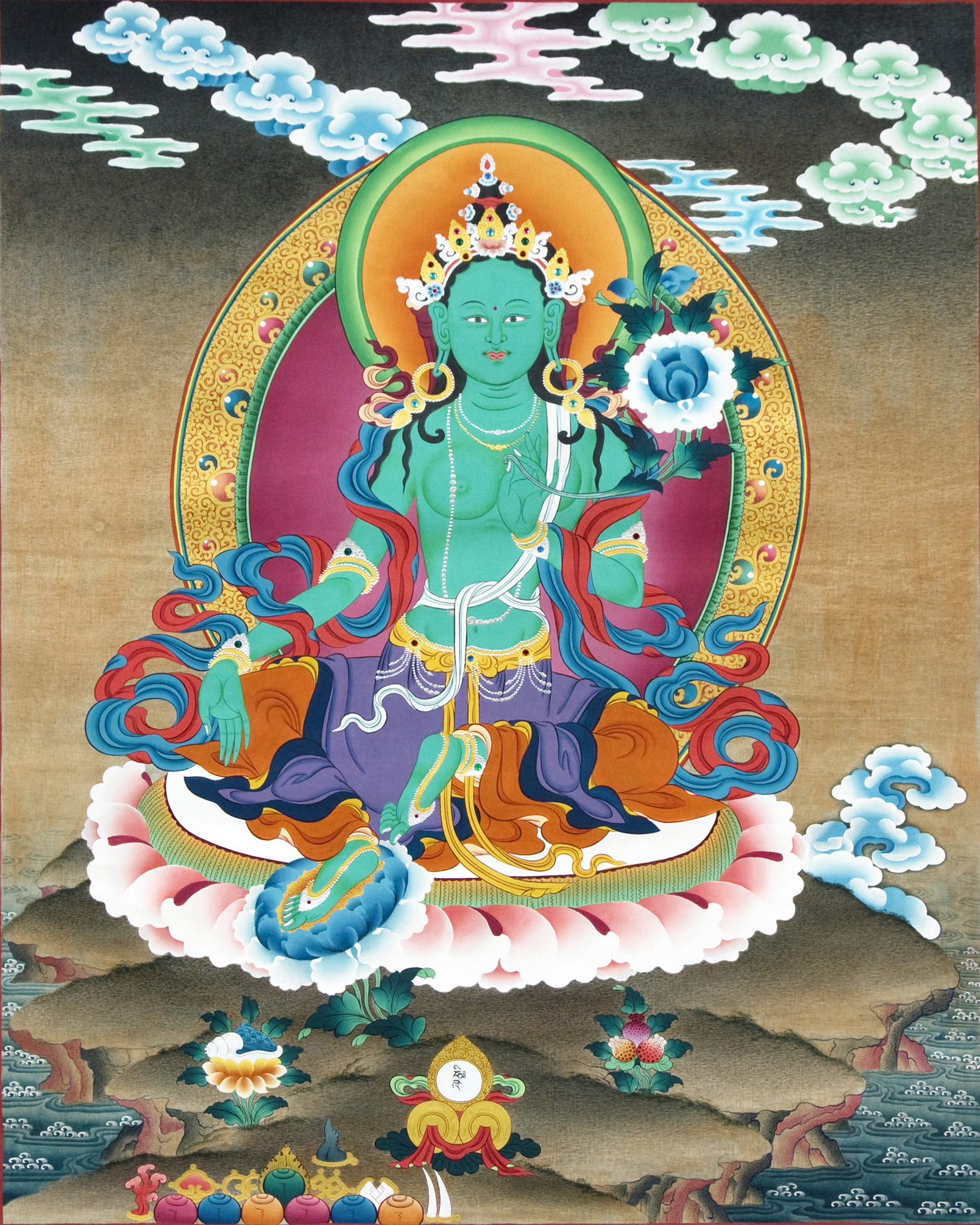 綠度母