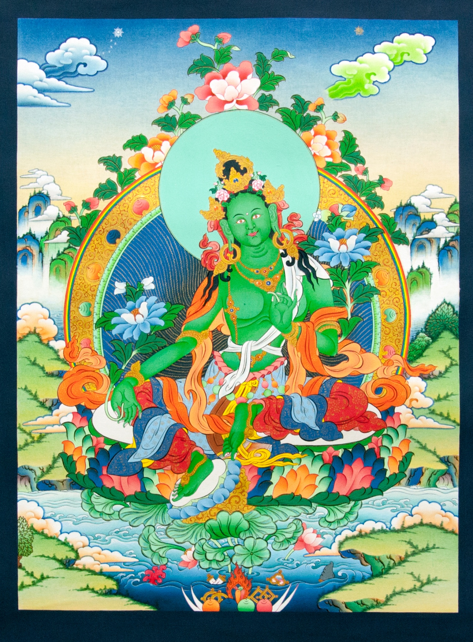 綠度母